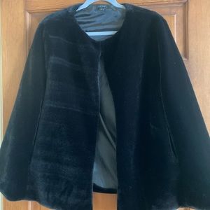 Ann Taylor Black Cape